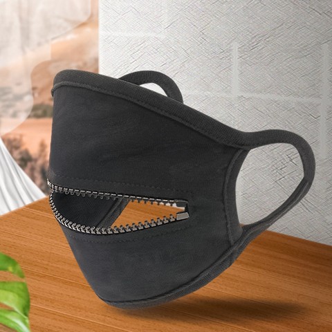 Unisex Outdoor Zipper Mask Foggy Sunscreen Can Be Washed Protective Face Mask Reusable Mouth Mask mondmaskers mascarillas ► Photo 1/6