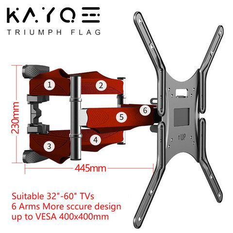 6 Arms Tv Mount Stand 32