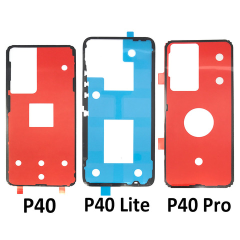 2Pcs/Lot, New For Huawei P20 Mate 20 Pro P30 P40 Pro Lite Back Battery Cover Door sticker Adhesive glue tape ► Photo 1/3