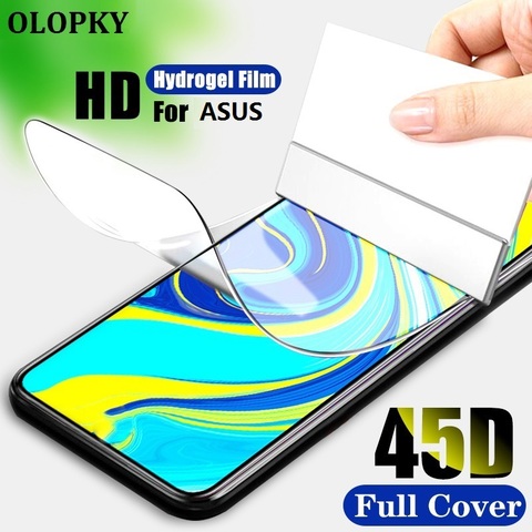 Protective CASE For Asus ZenFone Max Pro M1 ZB602KL Screen Protector Hydrogel Film For Asus ZB602KL 602KL 2022 Global Version ► Photo 1/6