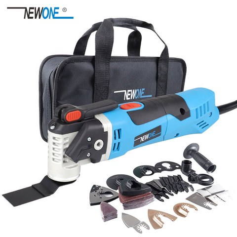 NEWONE sets Multi-Function Electric Saw Oscillating Trimmer Home Renovator Tool woodworking Tool two colors random delivery ► Photo 1/6