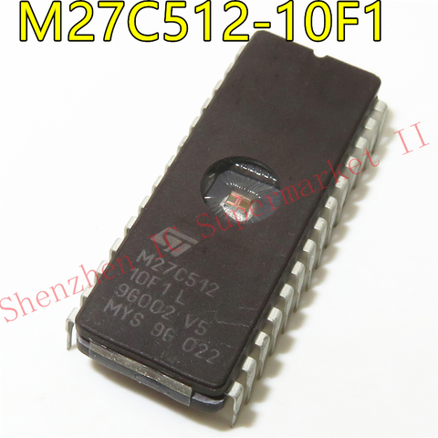 1pcs new STM27C512-10F1 27C512 DIP-28 EPROM IC CHIPS Drive IC ► Photo 1/2