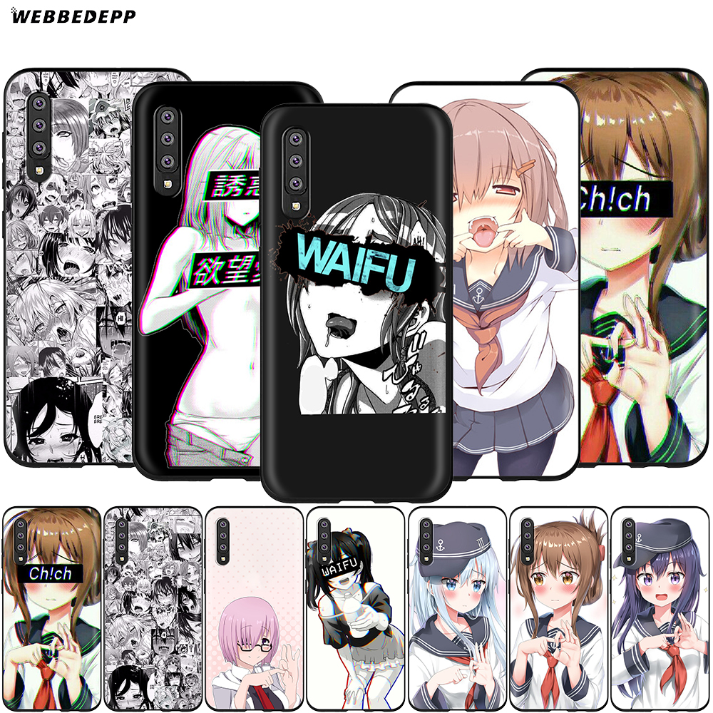 Buy Online Webbedepp Hentai Harajuku Anime Girl Case For Samsung Galaxy A3 A5 A6 Plus A8 J6 M A10s 0s A30s 0s A50s Alitools