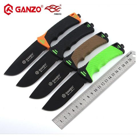 G8012 58-60HRC Ganzo FireBird F8012 7CR17MOV blade ABS Handle Fixed blade knife Survival Camping tool Hunting Knife tactical edc ► Photo 1/5