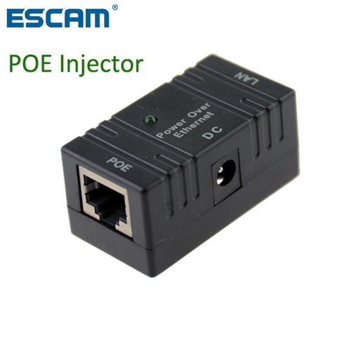 RJ45 POE Injector Power over  Ethernet Switch Power Adapter POE001 For POE IP Camera ► Photo 1/5