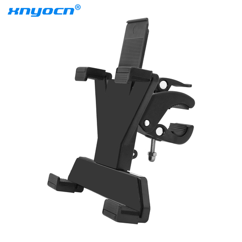 Treadmill Tablet Stand Bike Motorcycle Car Holder Hands Free Dynamic Cycling Tablets PC Bracket for iPad Samsung Tab PC 7 - 11