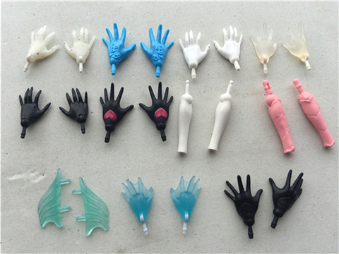 Original Monsters Hands Hero Doll Hands DIY Toys Doll Accessories ► Photo 1/6