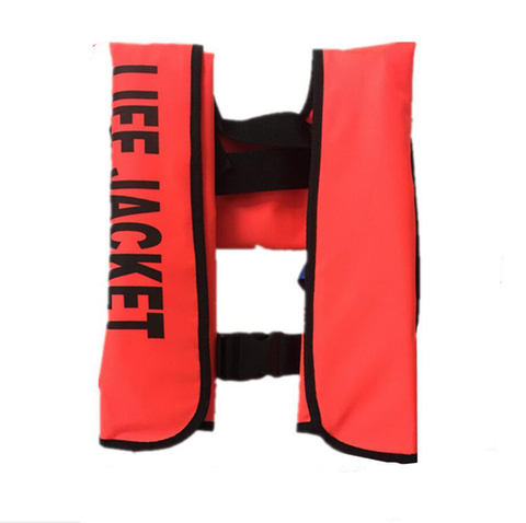 Adult automatic inflatable life jacket Neck style chaleco salvavidas colorful CCS fishing inflatable life vest reflexivo vest ► Photo 1/6