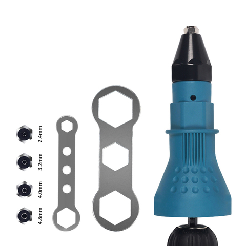 Rivet gun  electric drill accessories, nuts  riveting core pulling conversion tool  joint hardware ► Photo 1/6