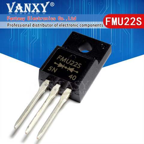 5pcs FMU22S TO-220F FMG22S TO-220 FMG22 TO220F Fast recovery rectifier tube ► Photo 1/2