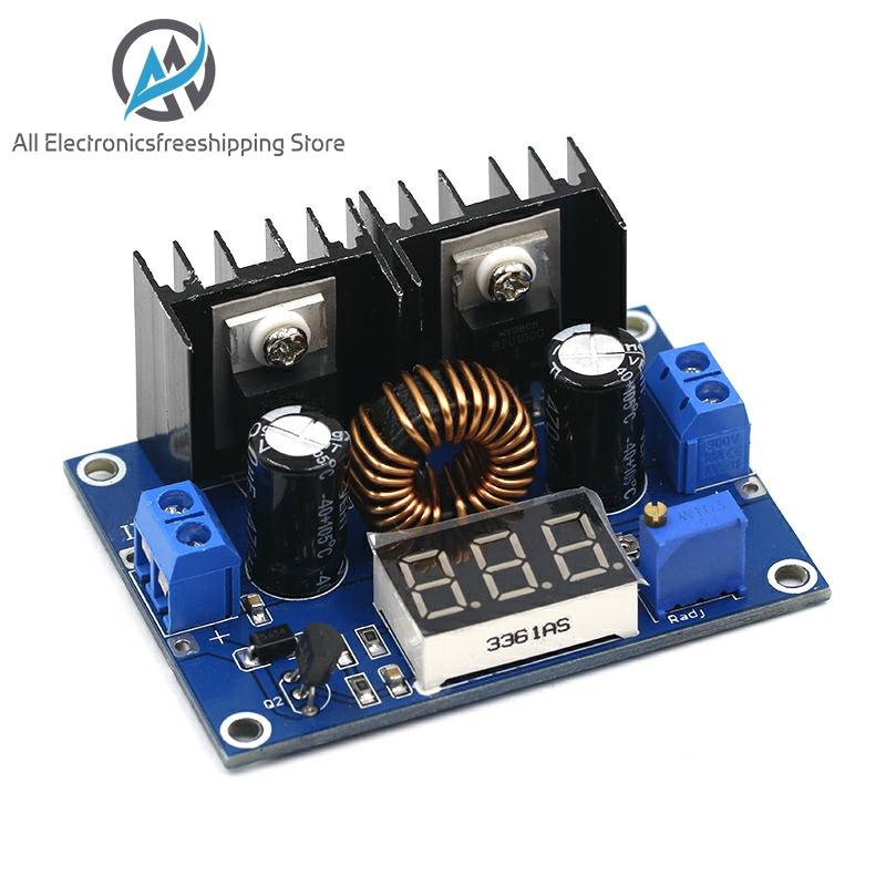 1PCS MH-ET LIVE LED Voltmeter PWM Adjustable 4-36V To 1.25-36V Step-Down Board Module XL4016 8A 200W DC-DC Power drop Module ► Photo 1/5