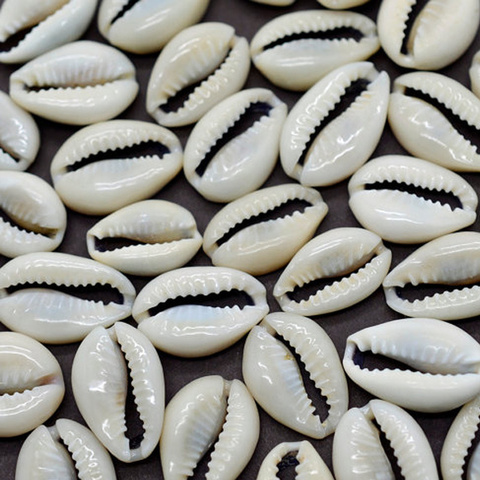 50Pcs White DIY Sea Shell Cowrie Cowry Charm Beads Beach Jewelry Accessories for Women Sea Shells Earrings Bracelet Necklace ► Photo 1/6