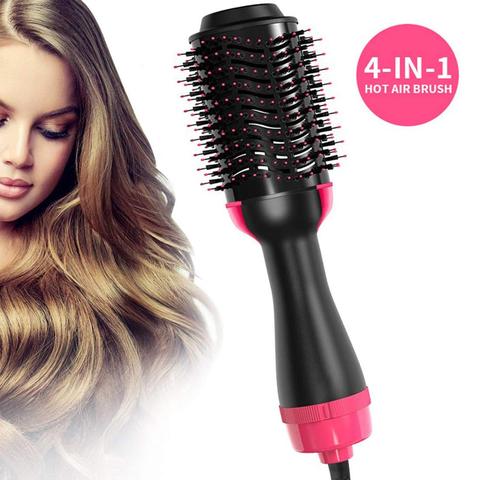 Hair Dryer Volumizer 3 in 1 Negative Ion One Step Hair Dryer & Volumizer Blower Anti-Static Hair Styler Hair Straightener Brush ► Photo 1/6