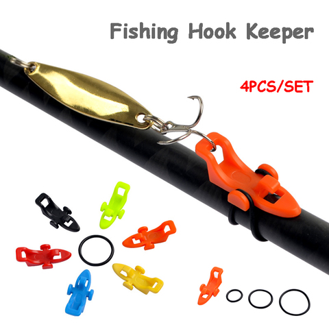 Fishing Accessories Fishing Hook Keeper Fishing Lure Bait Holder Fixed Jig Hooks Safe Keeper for Fishing Rod Pole Fishing Tools ► Photo 1/6