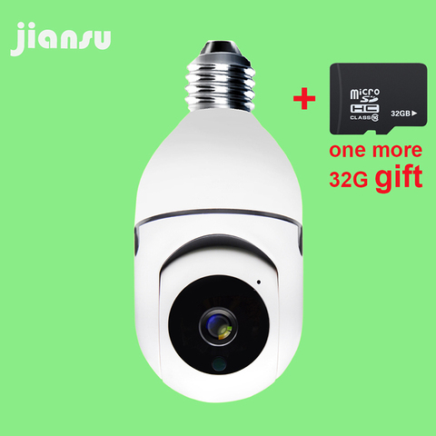 1080P Full HD PTZ Wifi Camera Mini Plus E27 Bulb Socket Latest Model Security Surveillance for Smart Home Monitoring ► Photo 1/6