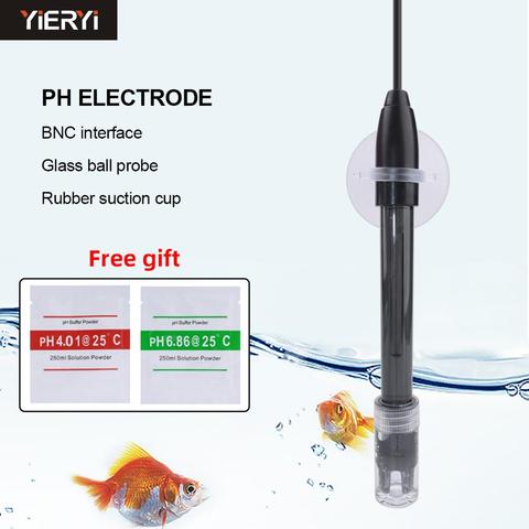 yieryi Ph Meter Arduino  PH Controller Meter Sensor Gip PH Electrode Probe BNC Connector for Aquarium Hydroponic Laboratory ► Photo 1/6