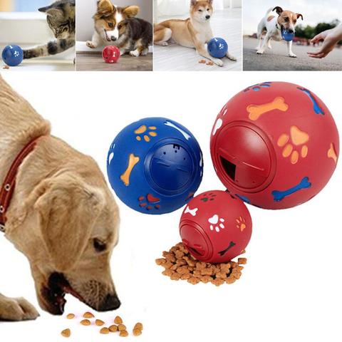 Pets Toys Chew Dispenser Leakage Food Balls Small Medium Large Dog Play Interactive Toy Cat Teething Training Balls 7.5/11cm ► Photo 1/6