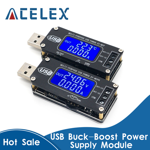 DC-DC CNC USB Boost Step down power supply voltage regulator module 5V to 3.3V 9V 12V 24V desktop power module  Dual system ► Photo 1/6