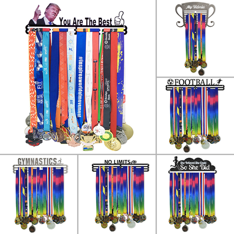 19 Style Medal Hanger Urban Active Sports Medal Holder + No Limits + Medal Display for 60+ Medals ► Photo 1/6