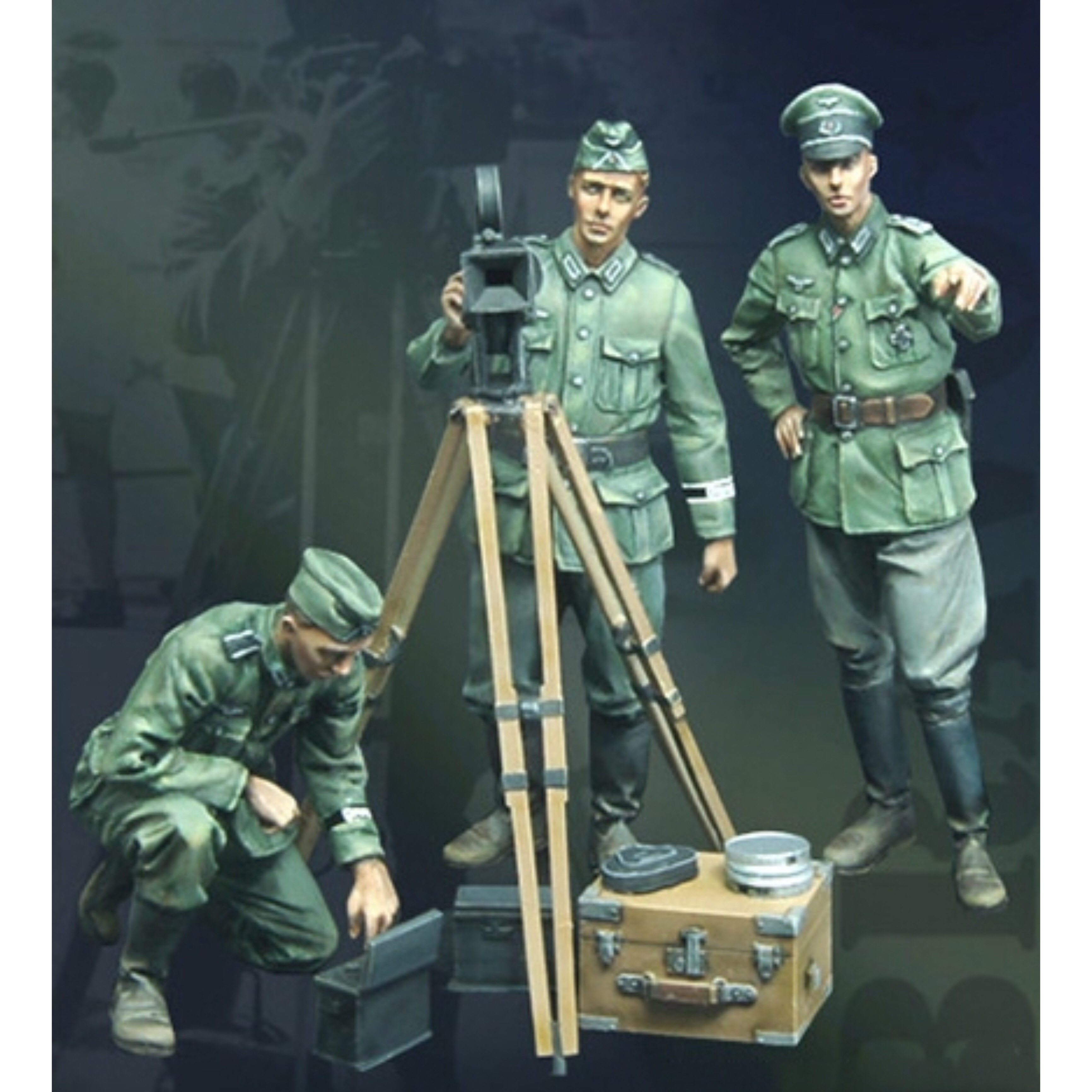 1/35 Resin Model Figure GK，World War II military theme ， Unassembled and unpainted kit ► Photo 1/1