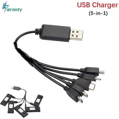 (5 in 1) Charger For E58 SG900 SG900S SG106 SG900 S168 JY019 Xs809 Xs809w Xs809hw Battery Multi-function charging Cable ► Photo 1/2