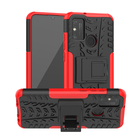 For Huawei Honor 9A Case Cover Honor 9C 9X 20 Pro 8A 8S 8C Anti-knock Heavy Duty Armor Silicone Phone Bumper Back Case Honor 9A ► Photo 1/6