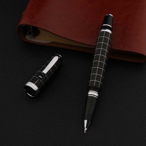 Luxury High Quality 005 Frosted BLACK Rollerball Pen Signature INK PEN Spinning BALL POINT PEN Stationery Office Supplies ► Photo 1/6