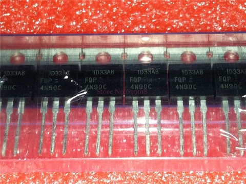 5pcs/lot FQP4N90C TO-220 4N90C FQP4N90 4N90 ► Photo 1/1
