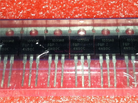 5pcs/lot FQP4N90C TO-220 4N90C FQP4N90 4N90 ► Photo 1/1