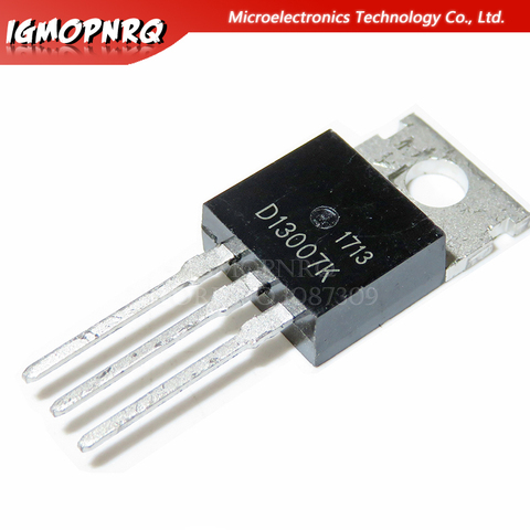 10pcs D13007K TO-220 package transistor original authentic ► Photo 1/1