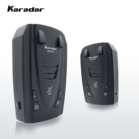 Karadar STR G820  Radar Detectors Led 2 in 1 Radar Detector for Russia with GPS Car Anti Radars Police Speed Auto X CT K La ► Photo 1/6