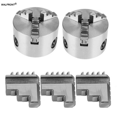 3Pcs 3-Jaw Chuck Clamp Accessories K11-80 Inside Jaw Chuck Self-Centering Metal Lathe Chuck Jaws Metal Processing Tool ► Photo 1/6