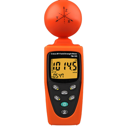 TM-195 3-Axis RF Field Strength Meter High-frequency electromagnetic radiation detector ► Photo 1/6