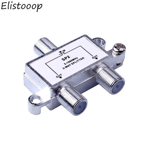 2 In 1 Dual Sat Diplexer Satellite Splitter TV Signal Mixer Satellite Sat Coaxial Combiner Cable Splitter Switch Switcher ► Photo 1/5