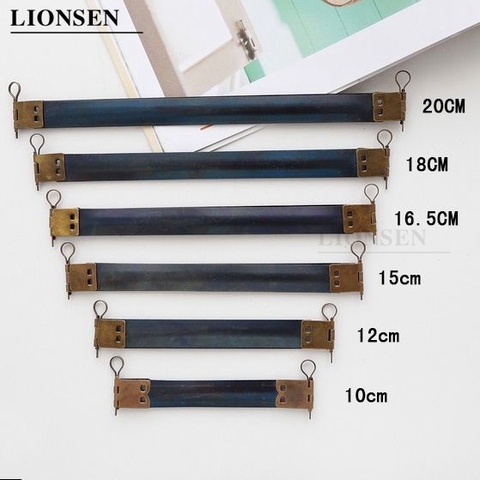 LIONSEN Spring Clasp with hook Handle Metal Internal Coin Purse Frame Hidden Snap Spring Sewing Craft Tailor DIY bag Accessories ► Photo 1/5