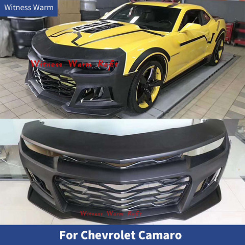 PP Upainted Front Bumper Grill Grille for Chevrolet Camaro 2013 2014 2015 ► Photo 1/3