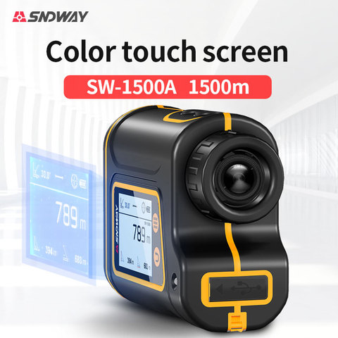 SNDWAY Laser Rangefinder Telescope Hunting Outdoor Golf Rangefinder LCD Display Roulette Tape Measure Range Finder Telescope ► Photo 1/1