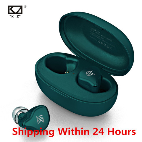 KZ S1 S1D TWS Wireless Bluetooth 5.0 Earphones AAC Touch Control Earphones Dynamic/Hybrid Earbuds Headset ZSX ZSN PRO C12 O5 X1 ► Photo 1/6