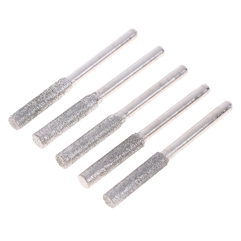 5Pcs/Set Chainsaw Sharpening Grinding Stone Bits Power Tool Parts Replacement ► Photo 1/6