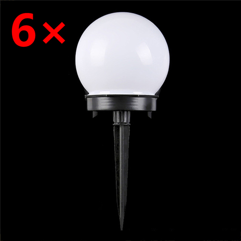 6 pcs/lot Solar Garden Light Waterproof LED Bulb Lawn Garden Light Outdoor Camping Night Lights Solar Powered Landscape Lamp ► Photo 1/6