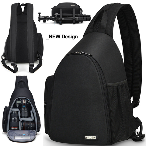 CADeN Camera Bag Shoulder Sling Bag Backpacks Waterproof Nylon Shockproof Scratch Resistant DSLR Men Women for Canon Nikon Sony ► Photo 1/6