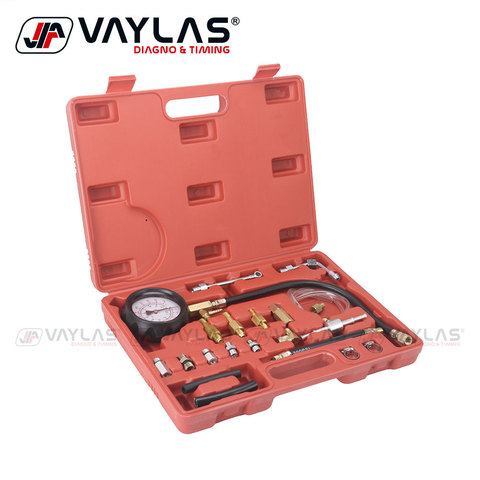 TU-114 Fuel Pressure Gauge Tools Set Fuel Injection Tester Tool Kit High Quality Automotive Tools ► Photo 1/5