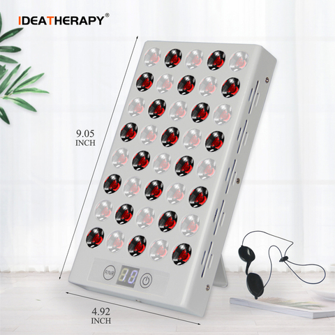 2022 New Arrival IDEA RTL40 Meanwell Driver Double Chips LED Therapy Light Panel 660nm 850nm Red Near Infrared Light Therapy ► Photo 1/6