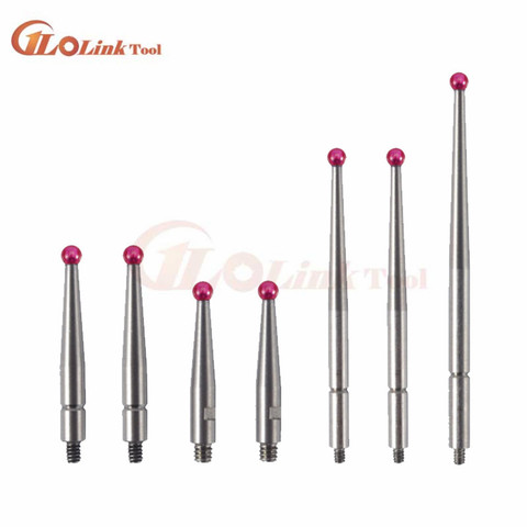 Contact Points for Dial Test Indicator Ruby Tips 2mm Ball Diameter 18mm Length M2.0 Thread Measurement Analysis Instrument Gauge ► Photo 1/6