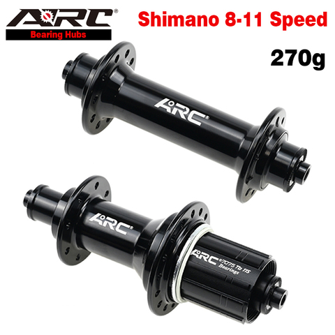 ARC 270g Road Bike Hub Sealed Bearing Hub CNC Front Hub 20 Hole Rear Hub 24 Hole V Brake Bicycle Components Road Hub Bike Parts ► Photo 1/6