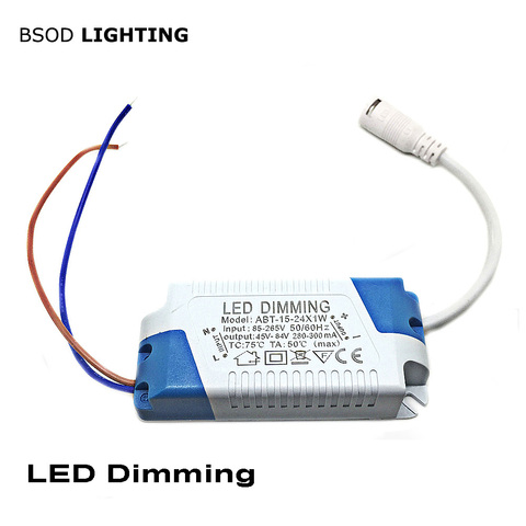 BOSD LED Driver(15-24)W Transformer Power Supply Adapter AC85-286V to DC 45-84V 280-300ma NO Waterproof Panel Light ► Photo 1/5