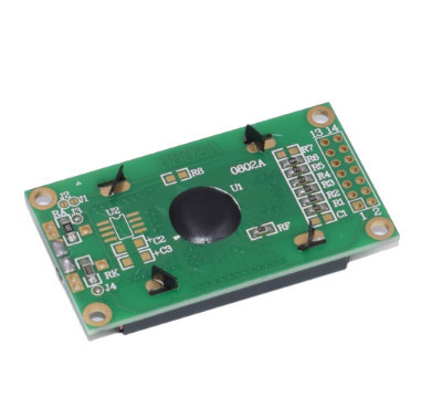 8 x 2 LCD Module 0802 Character Display Screen blue/yellow green ► Photo 1/5