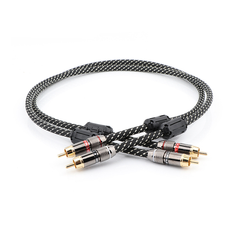 CANARE HIFI Stereo Pair RCA Cable Stereo RCA Cable ,High-Performance Premium,Hi-Fi Audio 2rca to 2rca,Interconnect Cable ► Photo 1/6