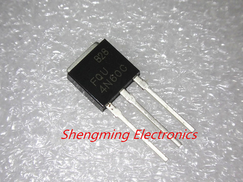 10PCS FQU4N60C 4N60C 4N60 TO-251 Mosfet Transistor ► Photo 1/1