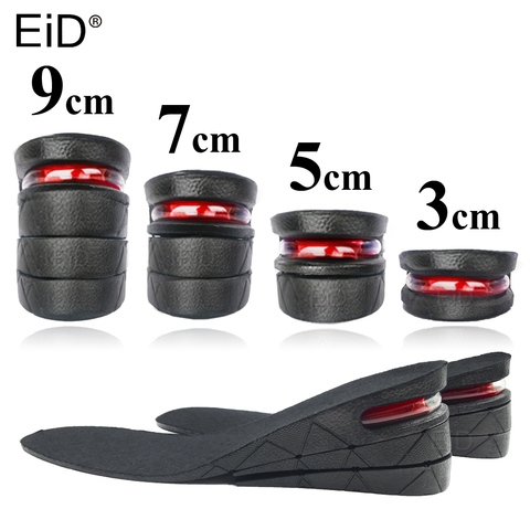 EiD 3-9cm Height Increase Insole With Air Cushion Height Lift Adjustable Cut Shoe Heel Insert Taller Support Absorbant Foot Pad ► Photo 1/6